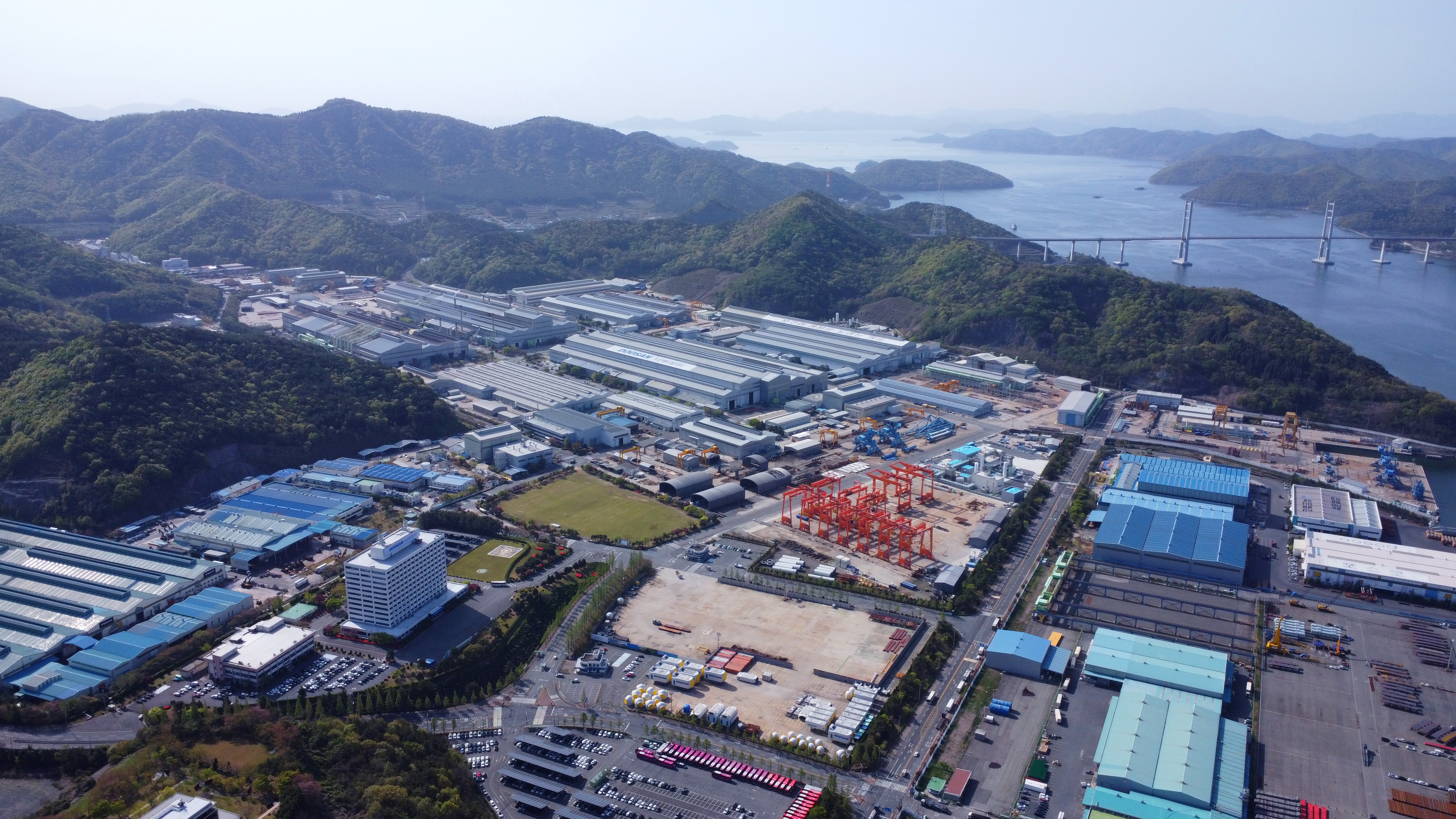View of Doosan Enerbility headquarters in Changwon