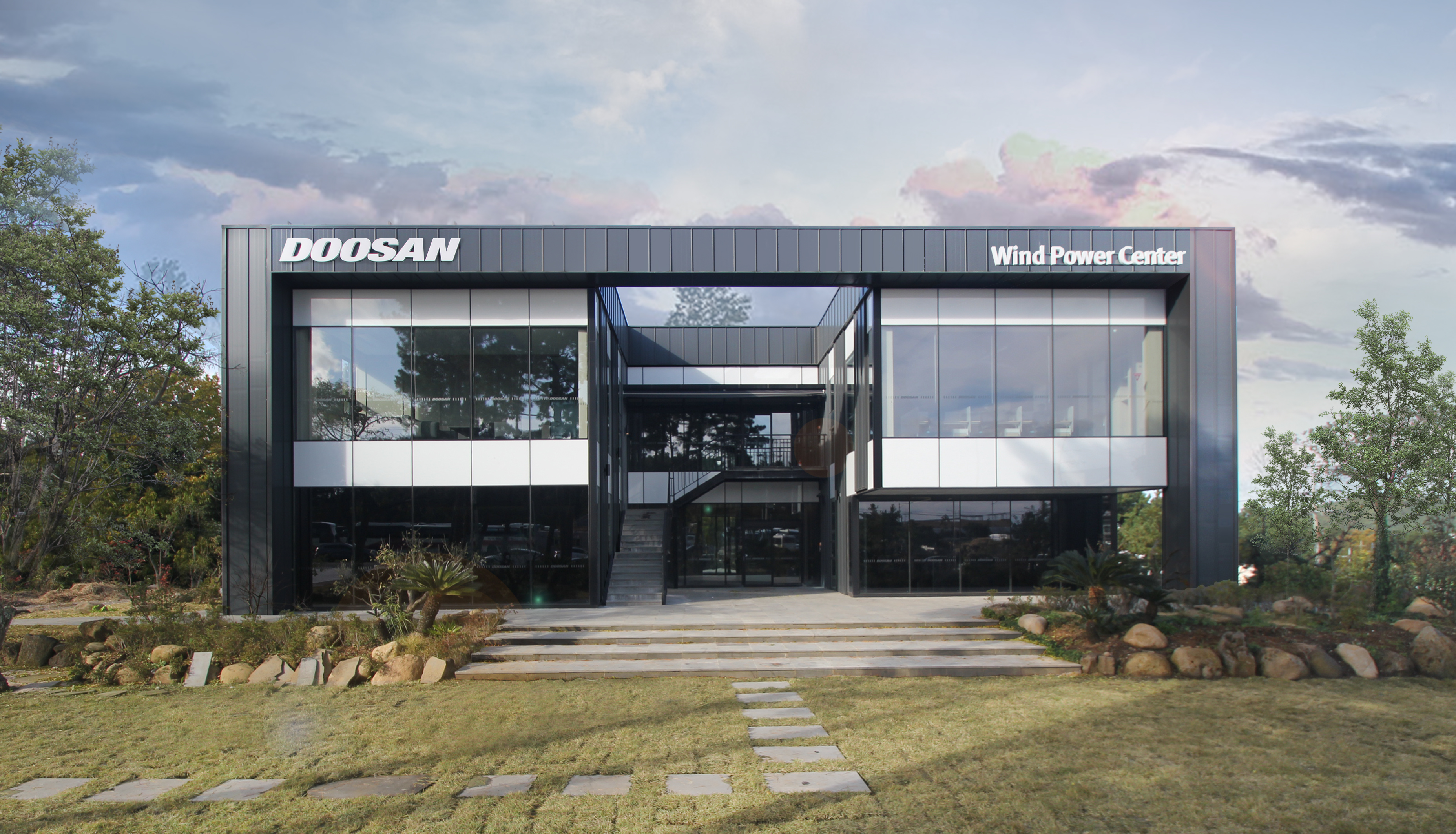 ▲  View of the Doosan Wind Power Center (WPC)